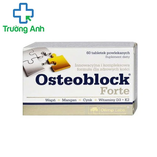 Osteoblock Forte - Giúp bổ sung Canxi và Vitamin của Ba Lan