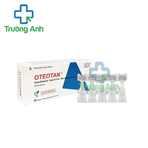 Oteotan 1mg/0,5ml Lesvi - Thuốc điều trị viêm tai giữa