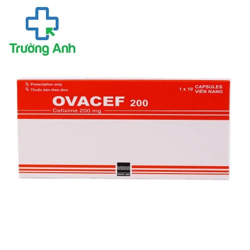 OVACEF - Thuốc điều trị viêm viêm phổi cấp và mãn tính