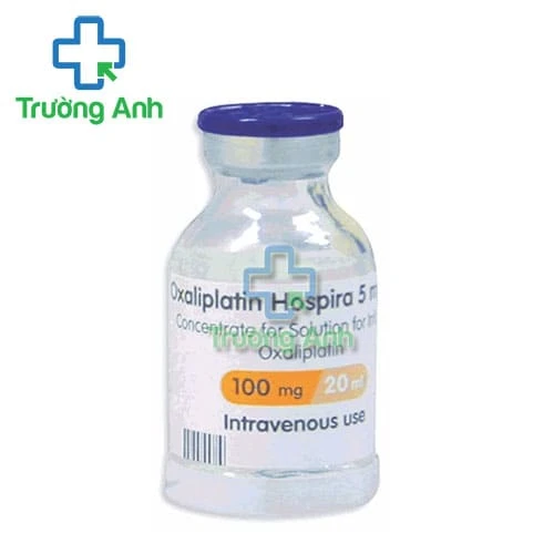 Oxaliplatin Hospira 100mg/20ml Zydus - Thuốc điều trị ung thư dạ dày, trực tràng