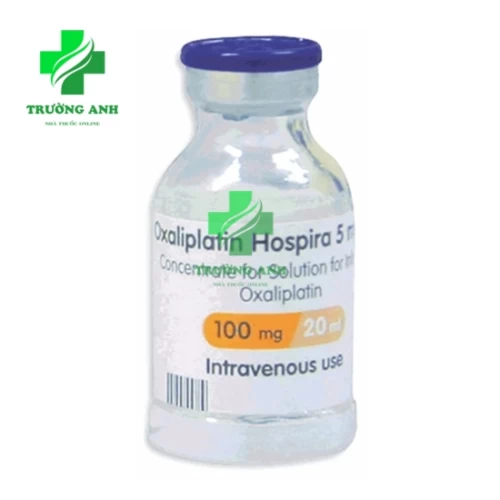 Oxaliplatin Hospira 100mg/20ml Zydus - Thuốc điều trị ung thư dạ dày, trực tràng