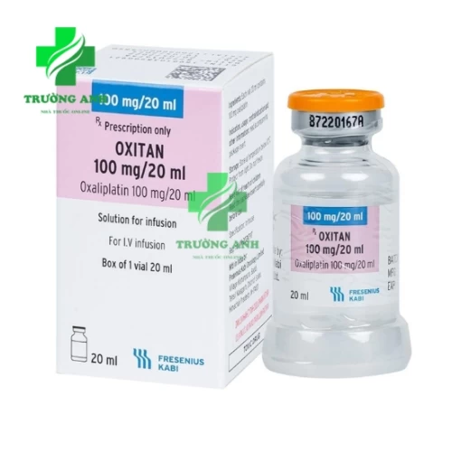 Oxitan 100mg/20ml Ấn Độ - Thuốc điều trị ung thư đường tiêu hóa