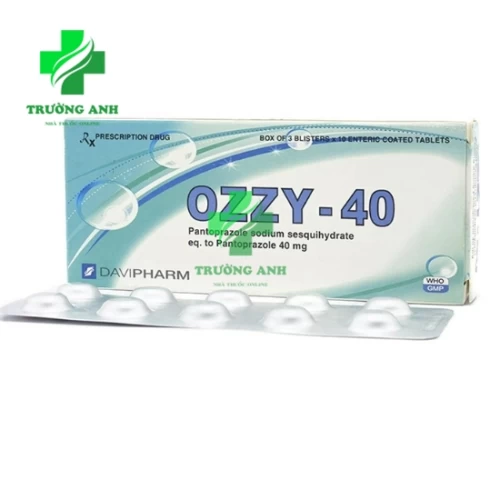 Ozzy-40 - Đặc trị viêm loét dạ dày, tá tràng