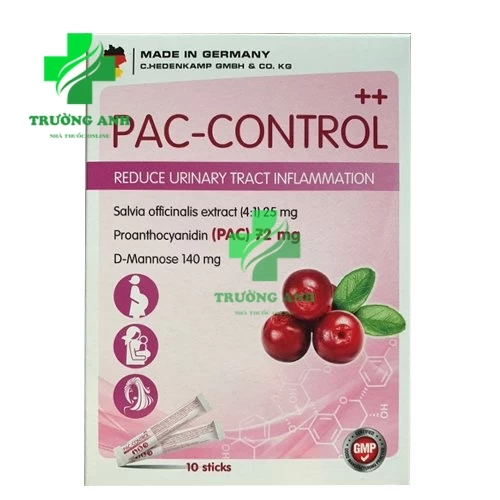 Pac-Control - Giúp giảm triệu chứng viêm tiết niệu của Đức