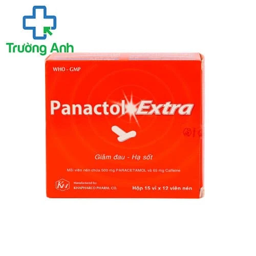 Panactol Extra - Thuốc giảm đau nhanh chóng hiệu quả