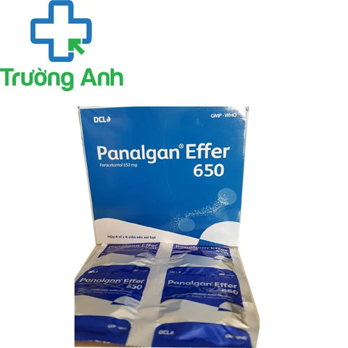 Panalgan Effer 650 - Thuốc giảm đau, hạ sốt hiệu quả của DCL