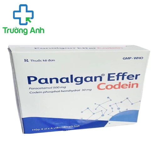 Panalgan Effer Codein 500mg - Thuốc giảm đau, hạ sốt hiệu quả