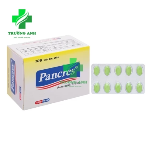 Pancres - Thuốc điều trị đường tiêu hoá của dược phẩm USA - NIC