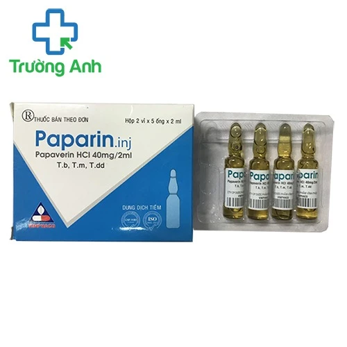 Paparin - Thuốc chống co thắt cơ trơn đường tiêu hoá hiệu quả