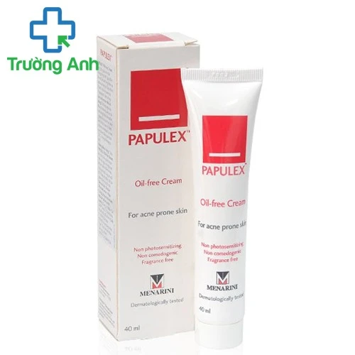 Papulex oil-free cream 40ml Menarini - Giúp trị mụn, giảm nhờn hiệu quả