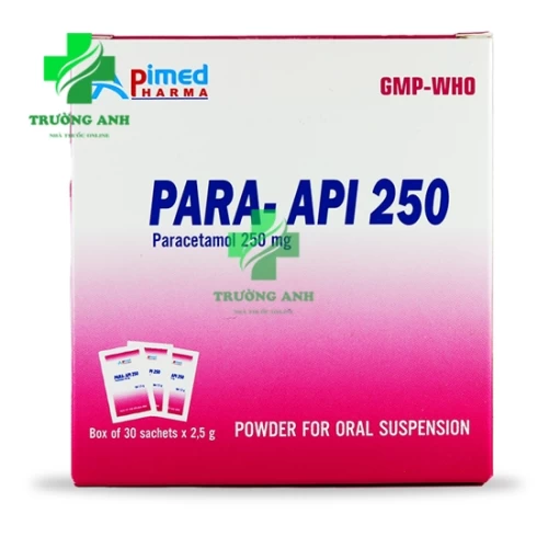 Para-Api 250 - Thuốc điều trị đau nửa đầu, đau đầu, đau lưng