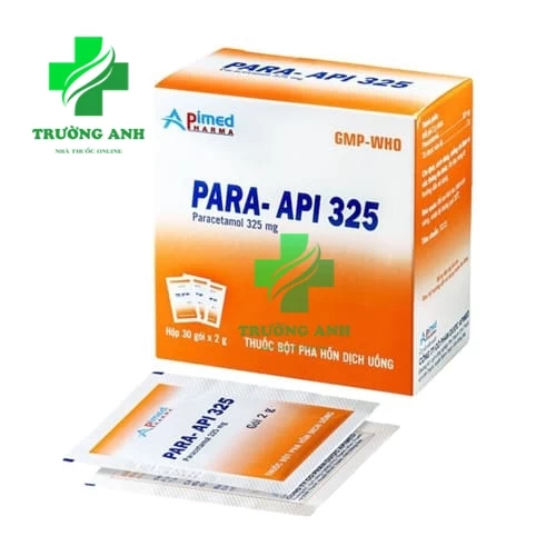Para-Api 325 - Thuốc điều trị triệu chứng các cơn đau và sốt