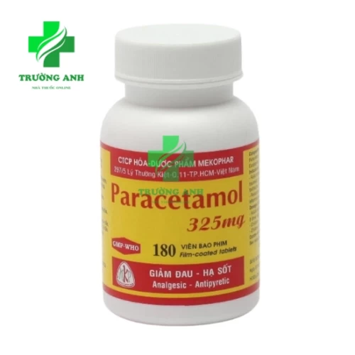Paracetamol 325mg Mekophar - Thuốc giảm đau của Mekophar