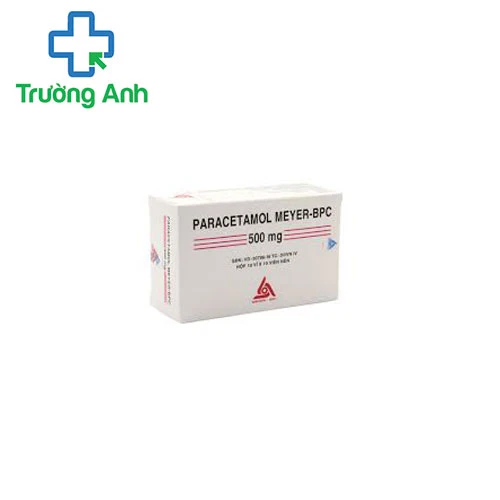 Paracetamol Meyer-BPC 500mg - Thuốc giảm đau, hạ sốt hiệu quả