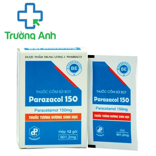 Parazacol 150 - Thuốc hạ sốt giảm đau hiệu quả