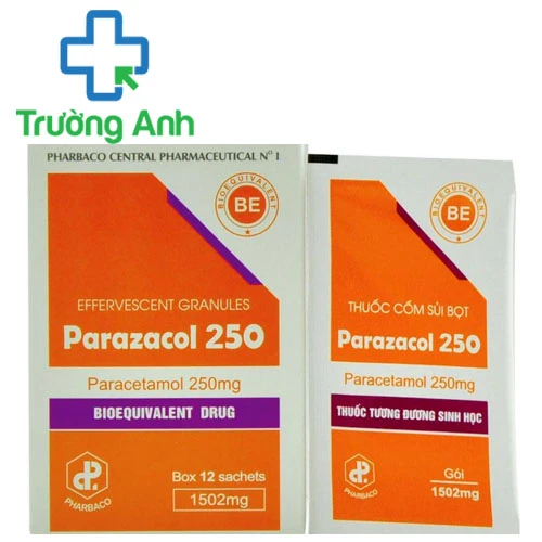 Parazacol 250 - Thuốc điều trị giảm đau hạ sốt hiệu quả