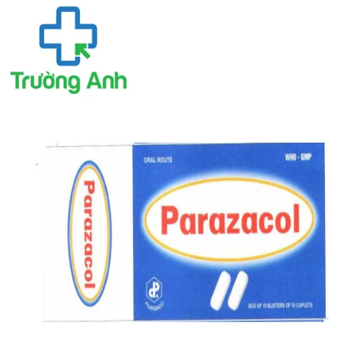 Parazacol - Thuốc giảm đau hạ sốt nhanh hiệu quả