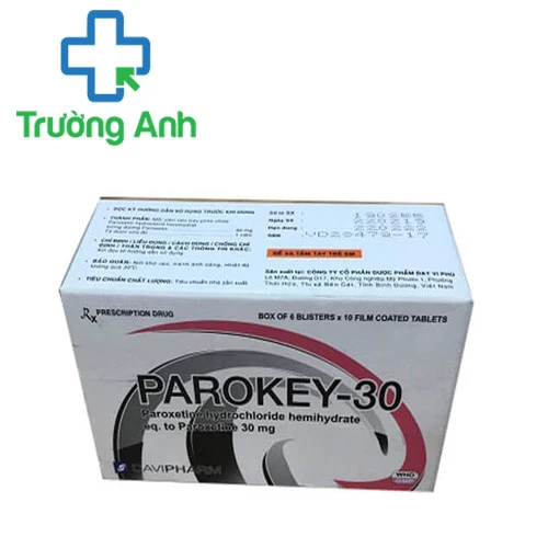 PAROKEY-30 - Thuốc điều trị trầm cảm hiệu quả