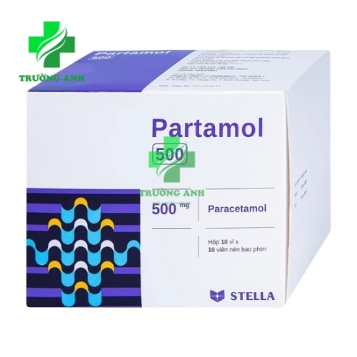 Partamol 500 - Thuốc điều trị giảm đau hạ sốt hiệu quả