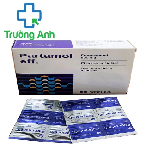 Partamol eff. - Thuốc điều trị hạ sốt nhanh hiệu quả