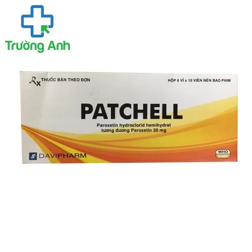 Patchell 20mg - Thuốc điều trị trầm cảm và rối loạn lo âu hiệu quả
