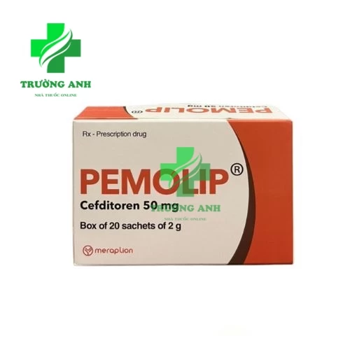 Pemolip 50mg Merap - Thuốc điều trị viêm tai giữa, viêm xoang hiệu quả