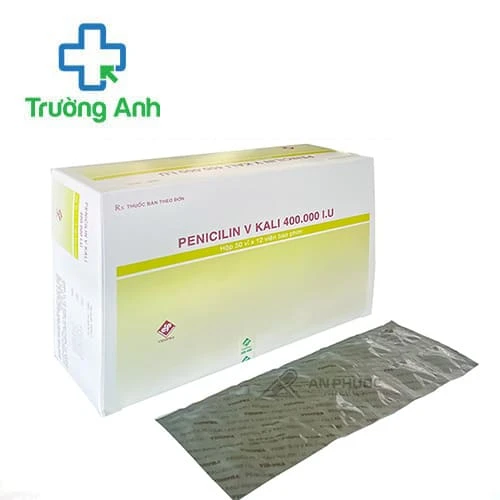 Penicilin V Kali 400.000I.U Vidipha - Điều trị các bệnh nhiễm khuẩn hiệu quả