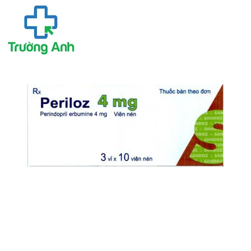 Periloz 4mg - Điều trị cao huyết áp, suy tim hiệu quả
