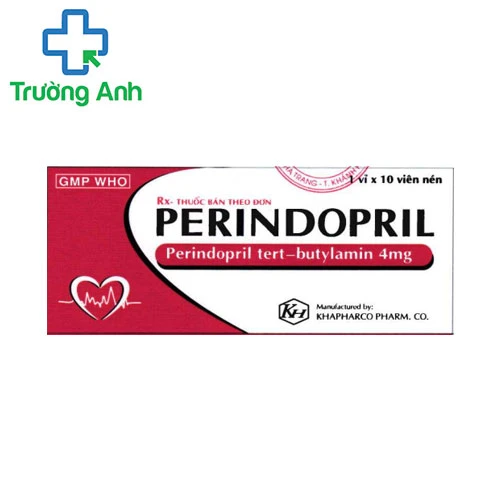 Perindopril - Điều trị tăng huyết áp, suy tim hiệu quả