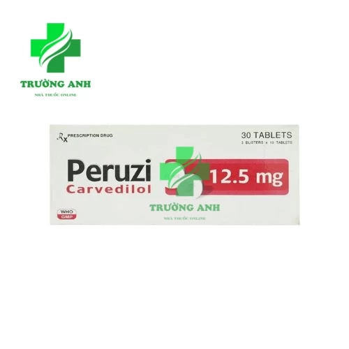 Peruzi 12,5 - Điều trị tăng huyết áp, suy tim hiệu quả