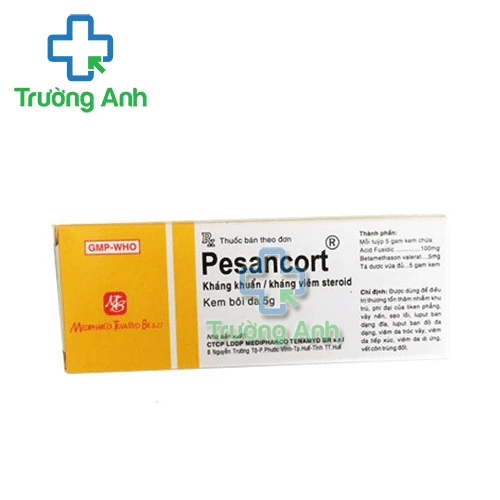 Pesancort 5g - Thuốc điều trị viêm da hiệu quả của Medipharco
