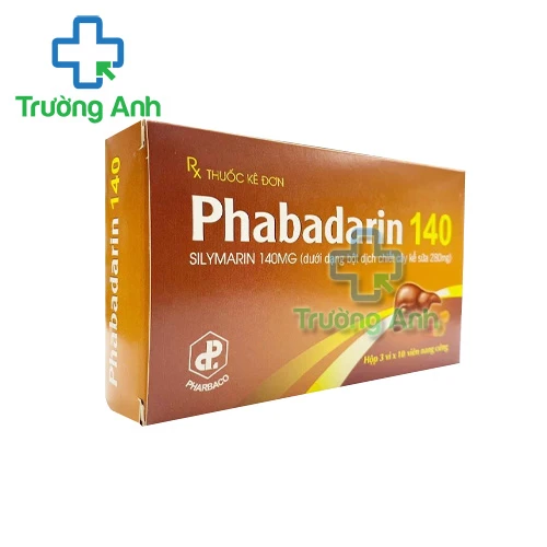Phabadarin 140 Pharbaco - Hỗ trợ phục hồi chức năng gan