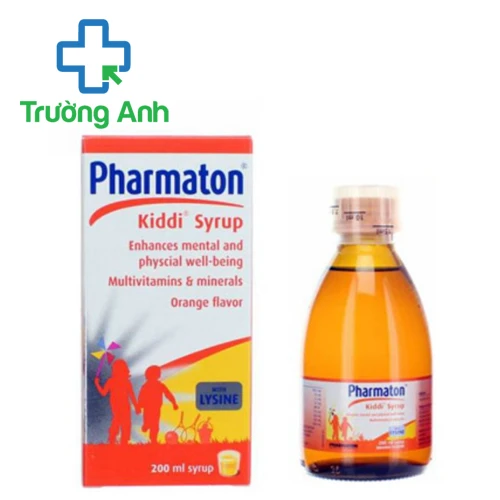 Pharmaton Kiddi Sirup - Giúp tăng cường sức đề kháng cơ thể
