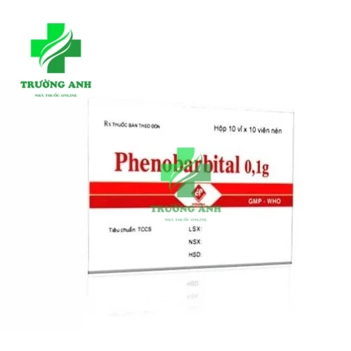 Phenobarbital 0.1g - Thuốc điều trị động kinh hiệu quả