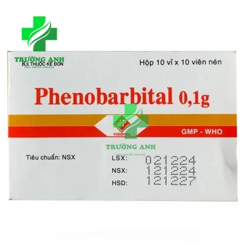 Phenobarbital 0.1g - Thuốc điều trị động kinh hiệu quả