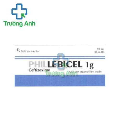 Phillebicel 1g Phil Inter Pharma - Thuốc tiêm điều trị nhiễm khuẩn nặng
