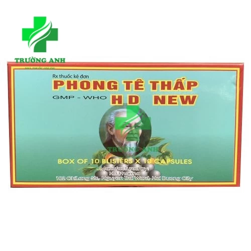 Phong tê thấp HD New - Hỗ trợ điều trị viêm xương khớp hiệu quả