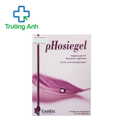 pHosiegel Exeltis - Gel đặt giúp phòng vừa và điều trị viêm âm đạo