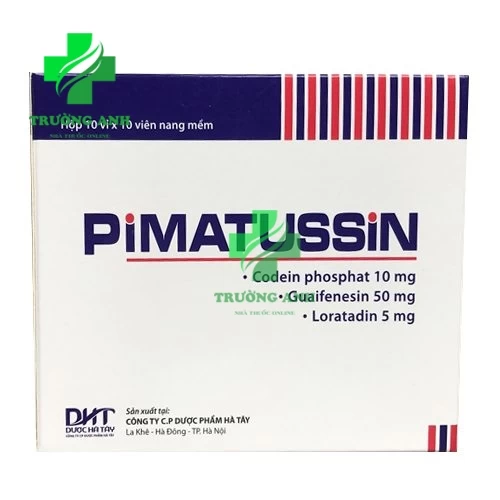 Pimatussin DHT - Làm giảm các triệu chứng ho, hắt hơi