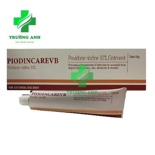 Piodincarevb 50mg - Phòng và điều trị nhiễm khuẩn da hiệu quả