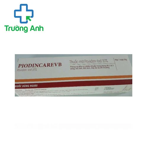Piodincarevb 50mg - Phòng và điều trị nhiễm khuẩn da hiệu quả