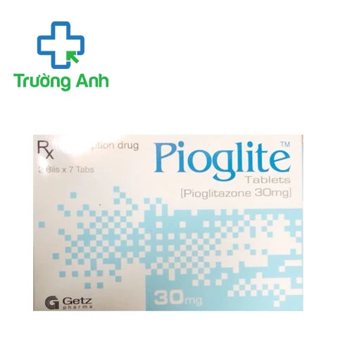 Pioglite 30mg Getz Pharma - Thuốc điều trị bệnh đái tháo đường