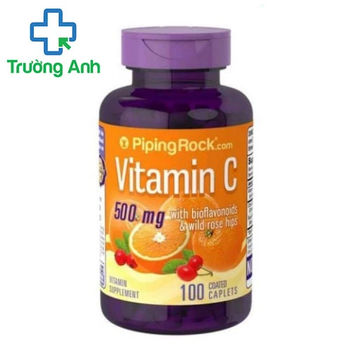PipingRock Vitamin C 500mg - Giúp bổ sung vitamin C của Mỹ