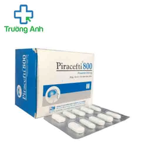 Piracefti 800mg F.T.Pharma - Điều trị bệnh lý do tổn thương não hiệu quả
