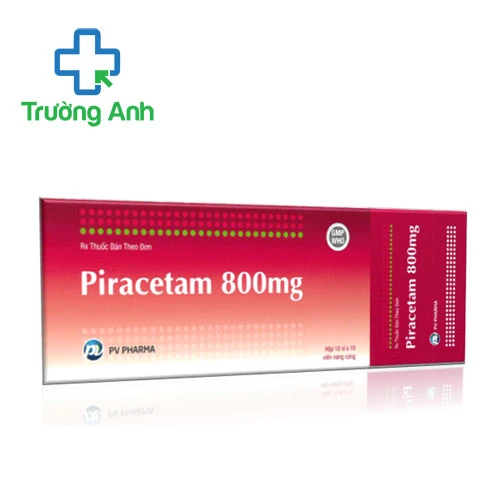Piracetam 800mg PV Pharma - Thuốc điều trị rối loạn ngoại biên