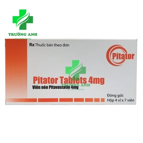 Pitator Tablets 4mg Orient - Thuốc điều trị tăng cholesterol máu