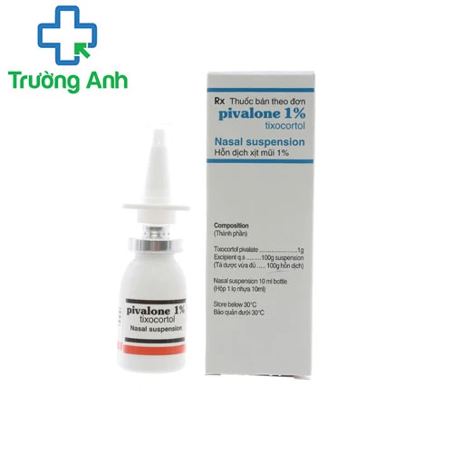 Pivalone 1% - Điều trị các bệnh viêm và dị ứng ở vùng mũi họng