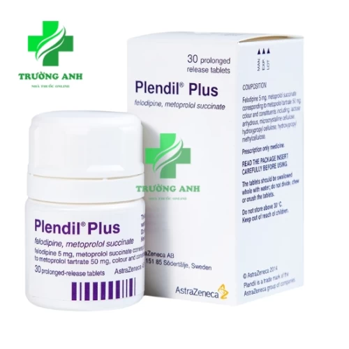 Plendil Plus - Thuốc điều trị tăng huyết áp hiệu quả của Thụy Điển