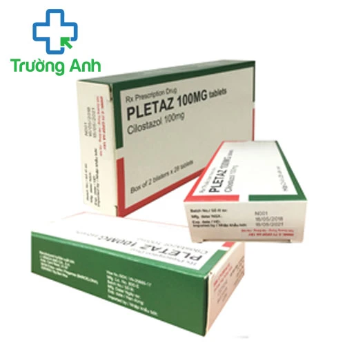 Pletaz 100mg Tablets - Thuốc điều trị các triệu chứng thiếu máu cục bộ