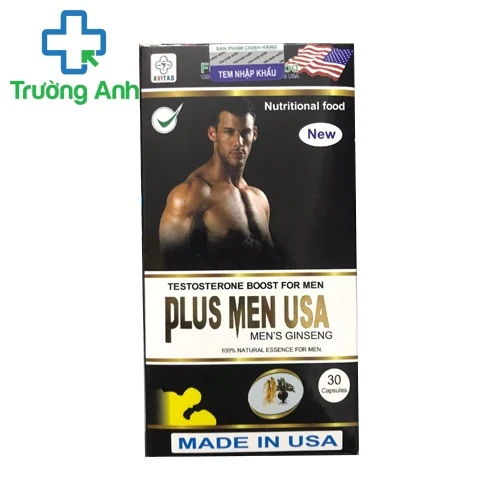Plus Men USA - Giúp bổ thận tráng dương, tăng cường thể lực cho nam giới